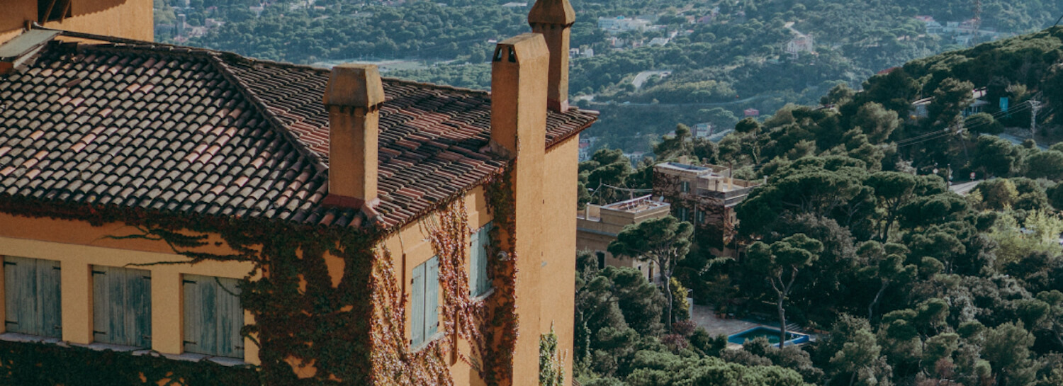 Suburbs outside of Barcelona