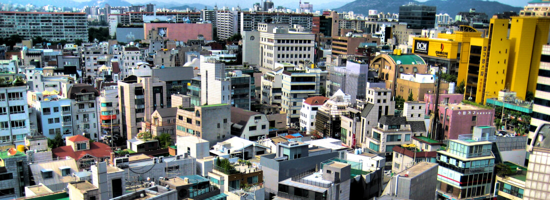 Areas south of the Han River