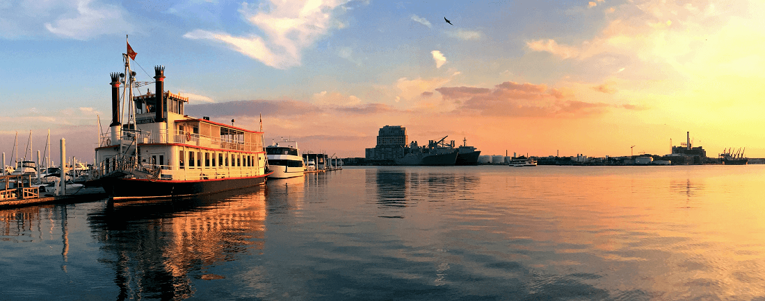 Ferry boat in Baltimore by Devonshire