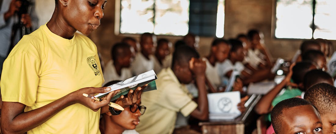 School in Ghana by Emmanuel Ikwuegbu