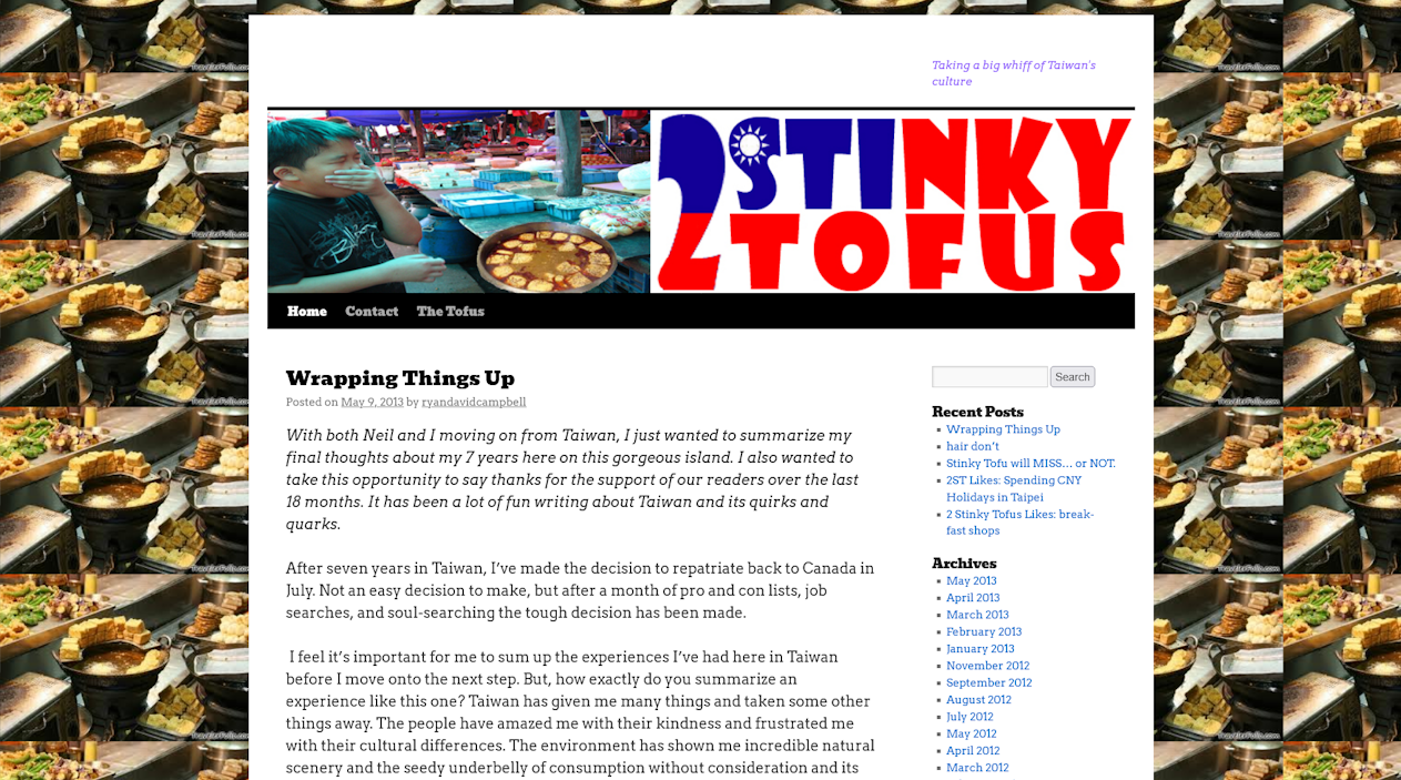 blog screenshot
