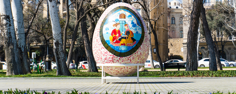 Novruz Egg in Baku by Zulfugar Karimov on Unsplash