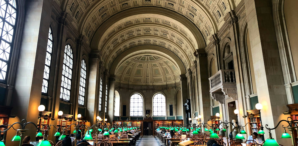 Boston Public Library by CJ on Unsplash