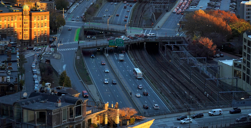 Traffic on the I90 in Boston by Brett Wharton on Unsplash