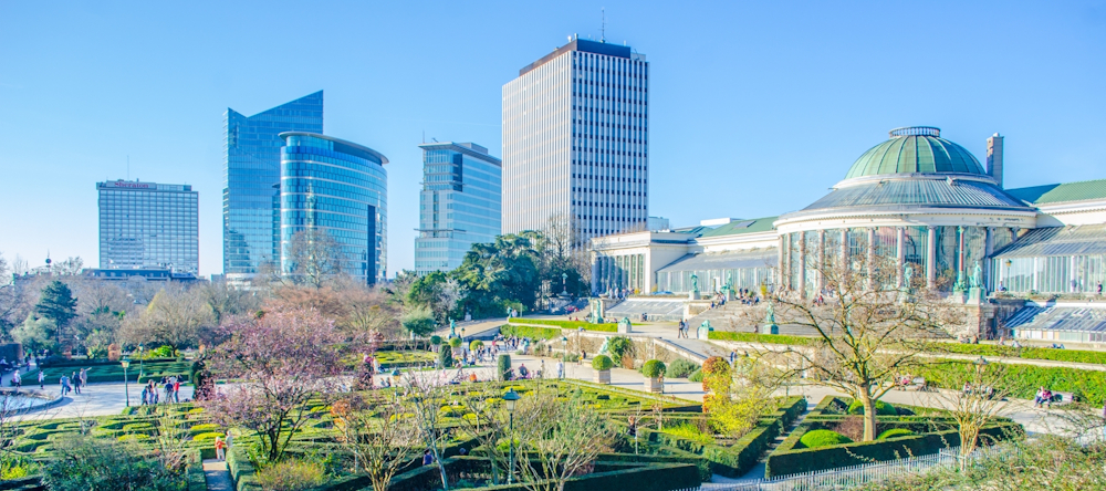 Brussels cityscape