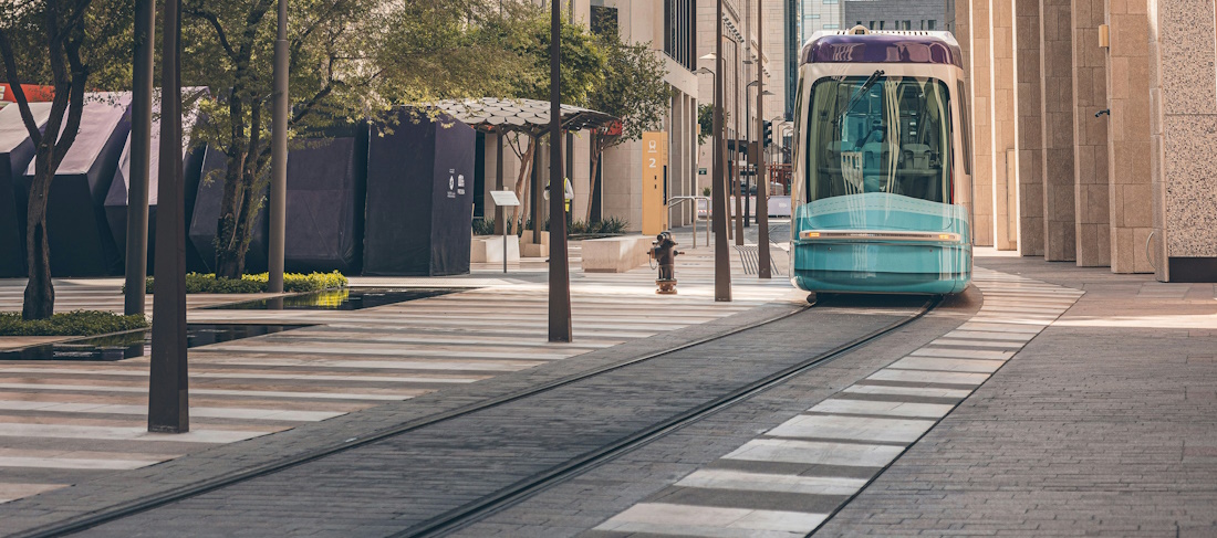 tram in Doha