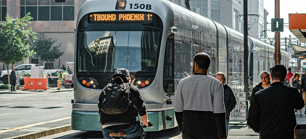 Light rail in Phoenix by Jared Murray