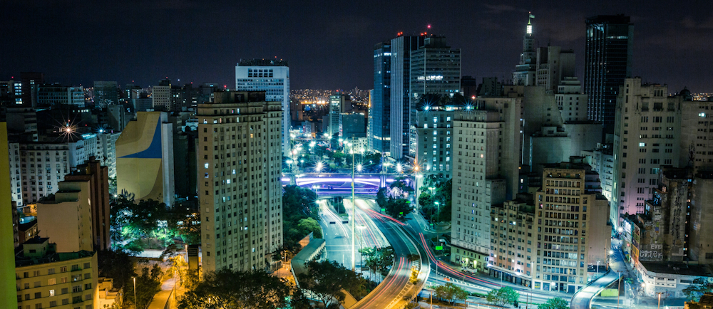 São Paulo at Night by Vanessa Bumbeers on Unsplash