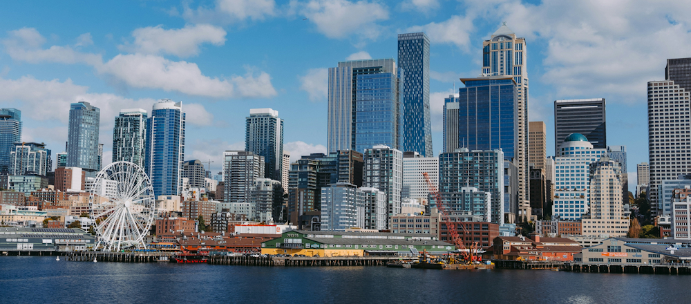Seattle Skyline by Josh Hild on Unsplash