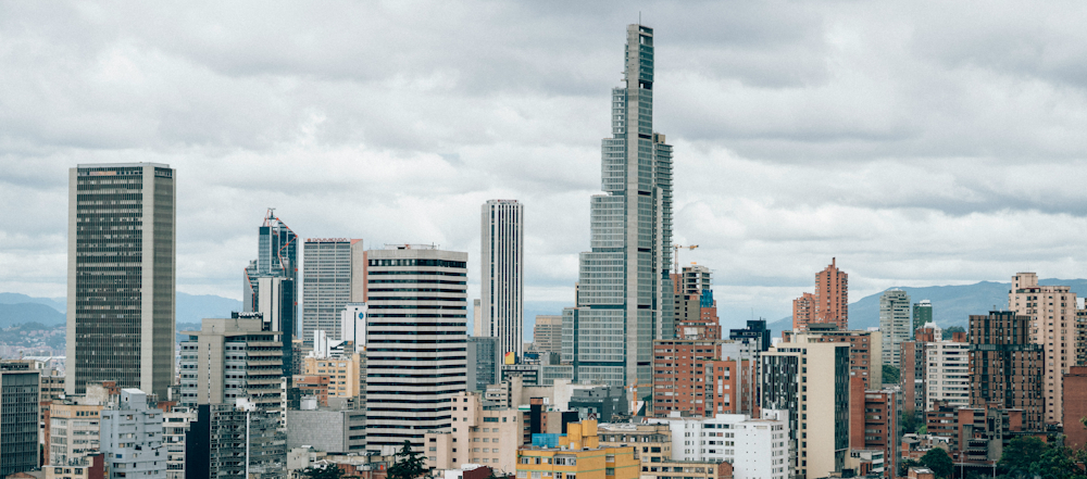 Bogotá Cityscape by Random Institute on Unsplash