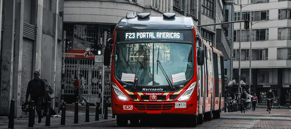 Bus in Bogotá, Colombia, by Nelson Rodz on Unsplash