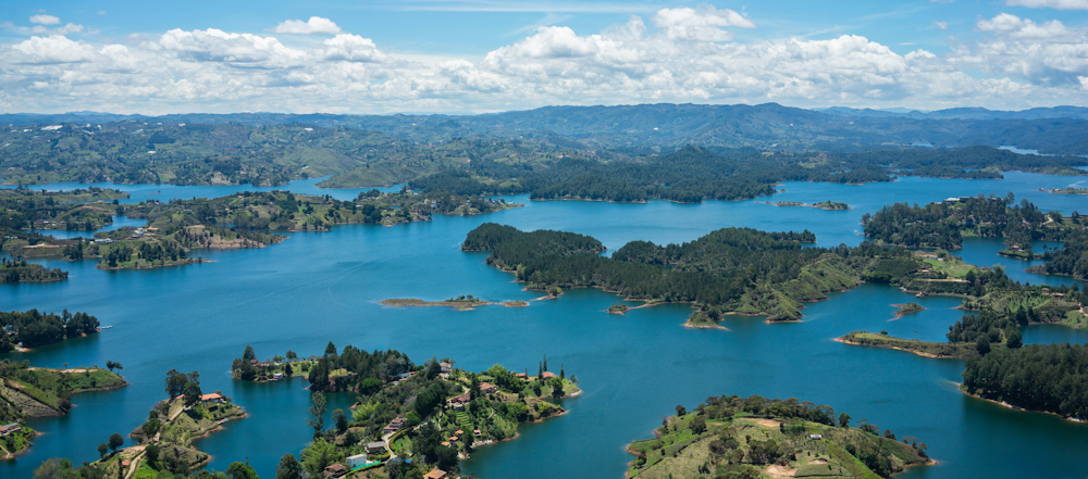 Guatapé in Colombia by Robin Noguier on Unsplash