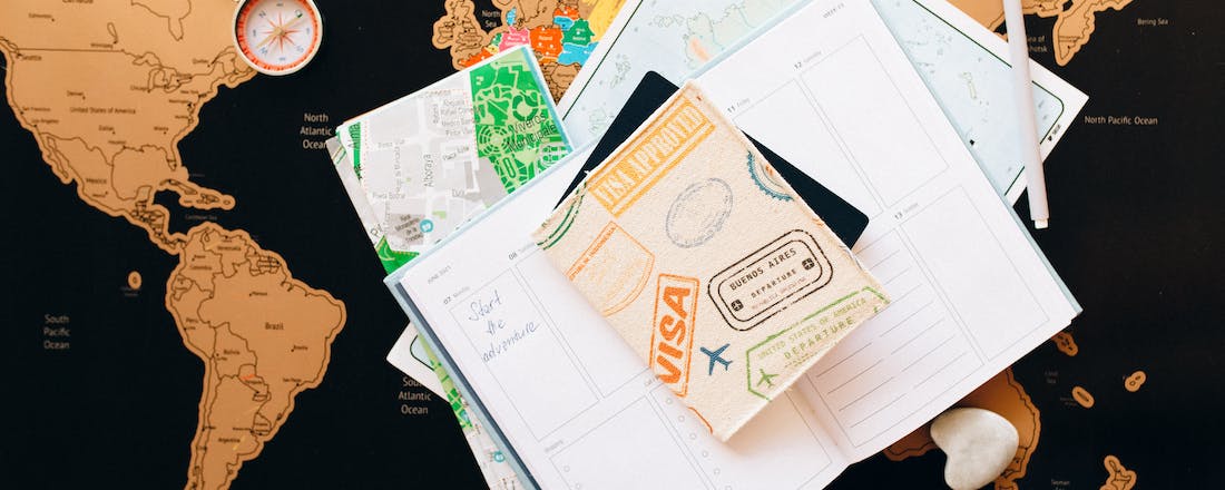 Stamped passport with visa approval by Nataliya Vaitkevich