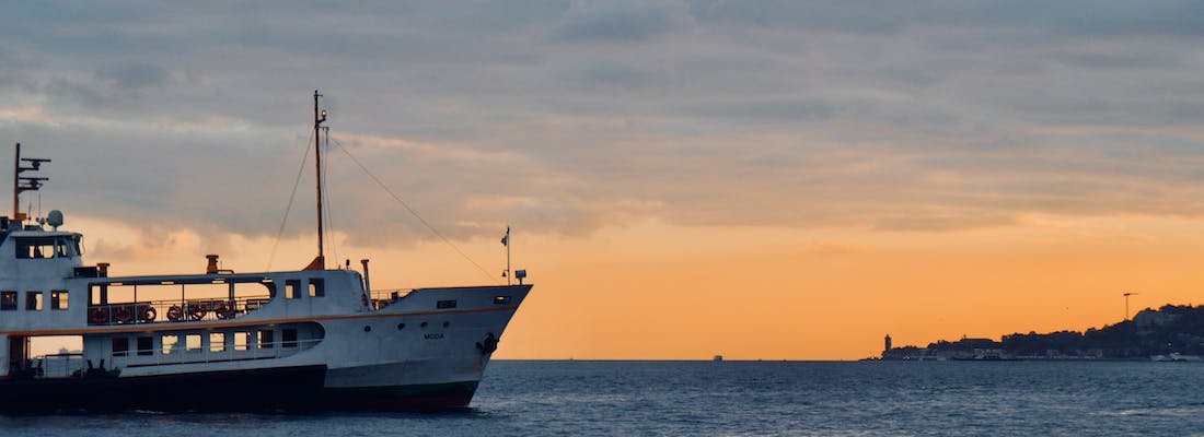 Ferry views by Ikbal Alahmad