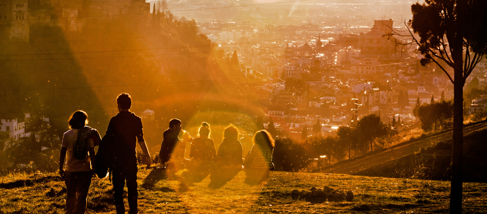 Sunset in Granada by Victoriano Izquierdo on Unsplash