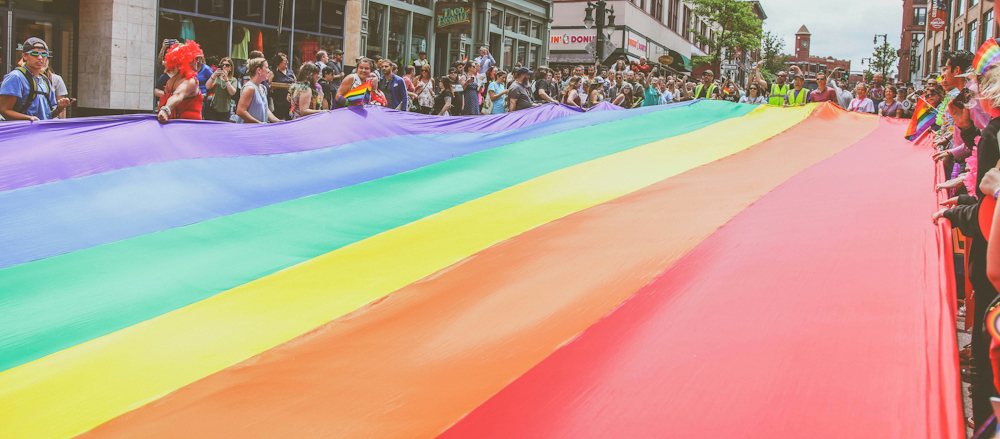 Pride Flag in Portland by Mercedes Mehling on Unsplash