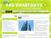 Abu Dhabi Days - an Expat Blog in Abu Dhabi