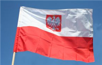 Polish flag - moving to Poland