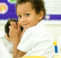 A student at Repton School Abu Dhabi