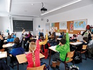 Students at Obermenzinger